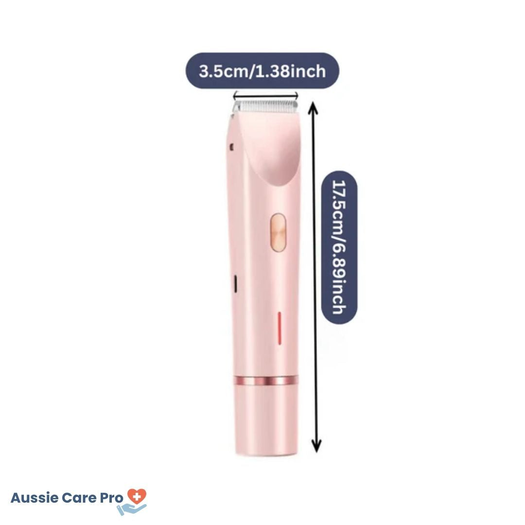 Compact Lady Shaver & Epilator - Wet Dry Rechargeable