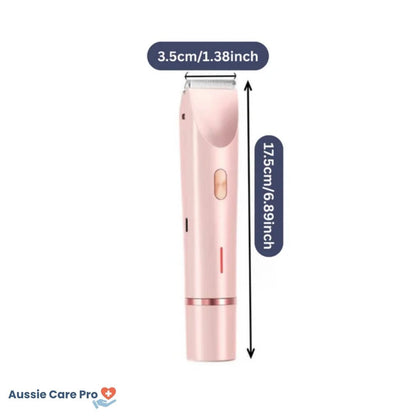 Compact Lady Shaver & Epilator - Wet Dry Rechargeable