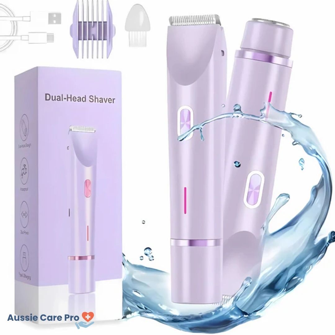 Compact Lady Shaver & Epilator - Wet Dry Rechargeable