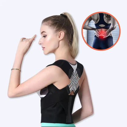 Comfortable Back Support Brace for Posture Correction