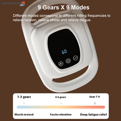Powerful Muscle Massager Gun - 6 Interchangeable Heads