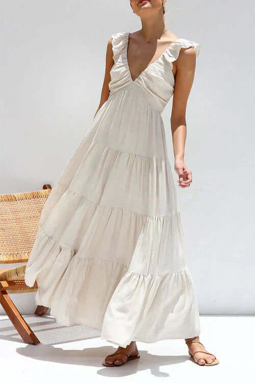 Casual Warm Weather Long Sleeve Dress