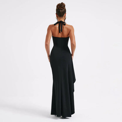 Red Long Evening Gown