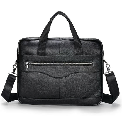 Authentic Leather Mens Crossbody Bag – Adjustable Strap