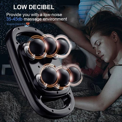 Powerful Muscle Massager Gun - 6 Interchangeable Heads