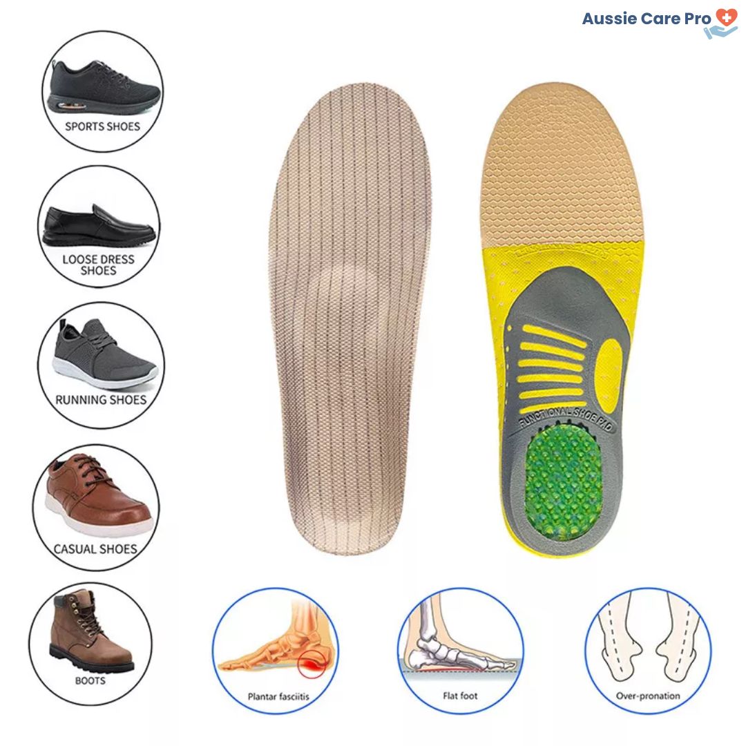 Arch Support Comfort Gel Shoe Insoles