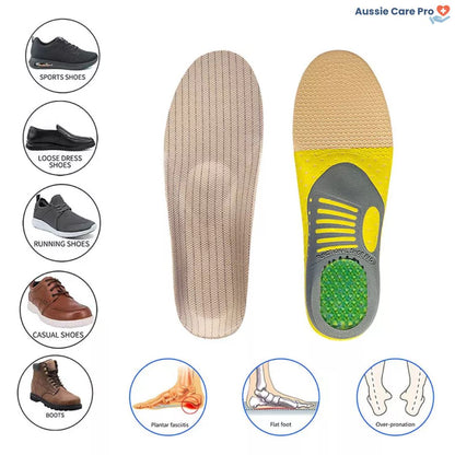 Arch Support Comfort Gel Shoe Insoles