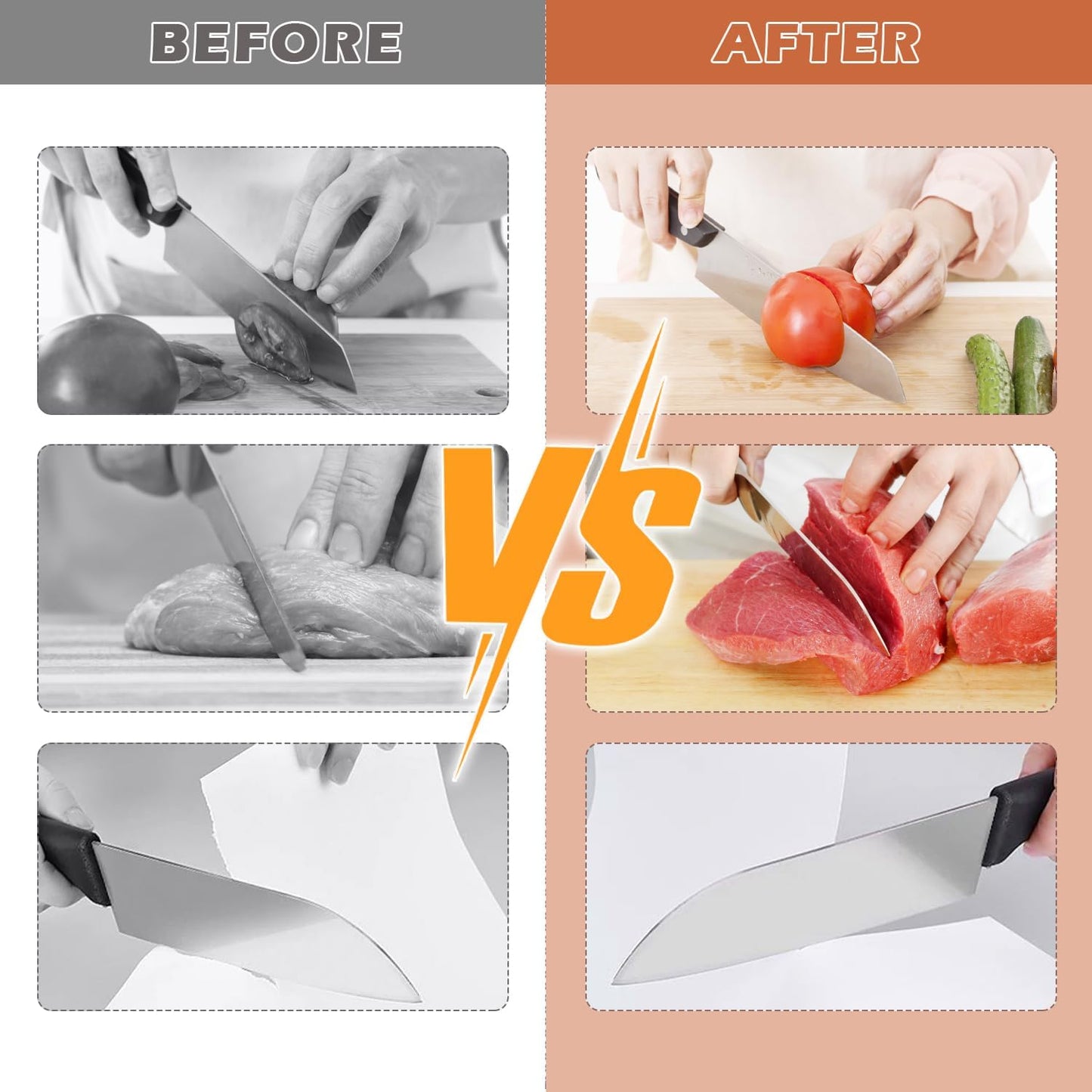 Easy Use Diamond Knife Sharpener - Compact Precision Tool
