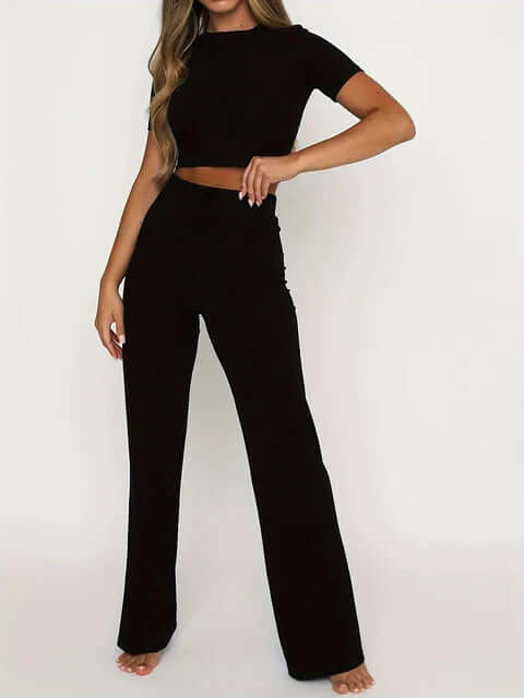 Loose Fit Wide Leg Women's Trousers