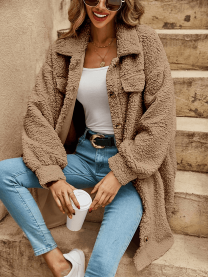 Comfy Open Front Cardigan Sweater