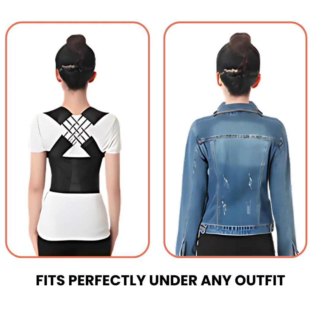 Comfortable Back Support Brace for Posture Correction