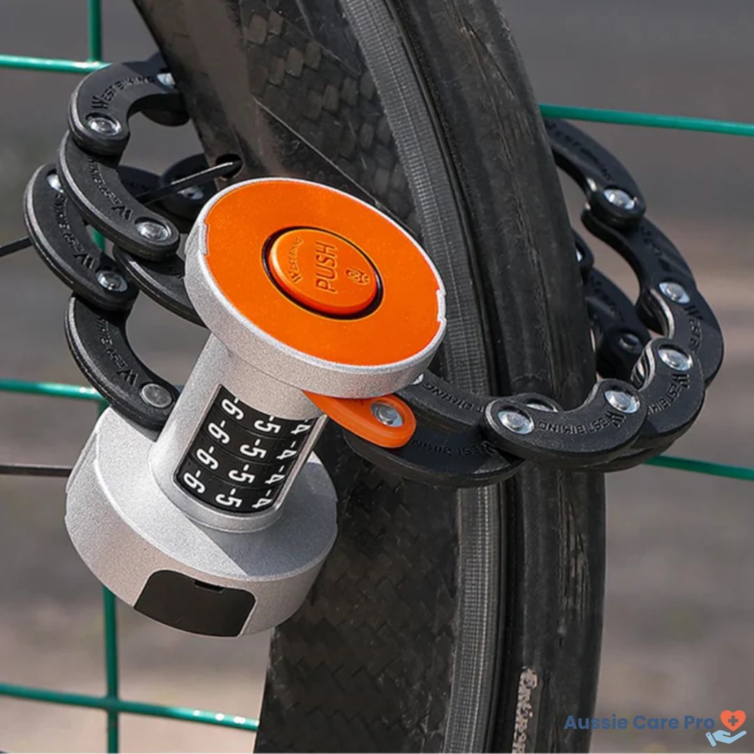 Secure Compact Bicycle Lock – Strong & Waterproof