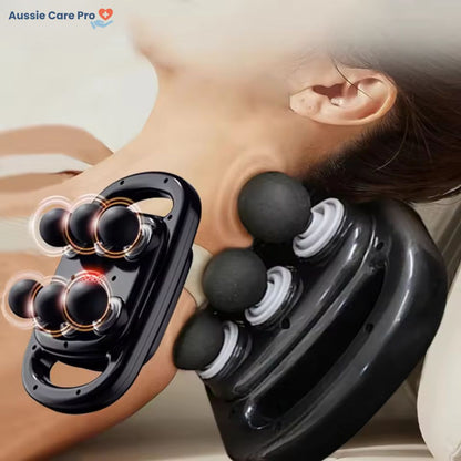 Powerful Muscle Massager Gun - 6 Interchangeable Heads