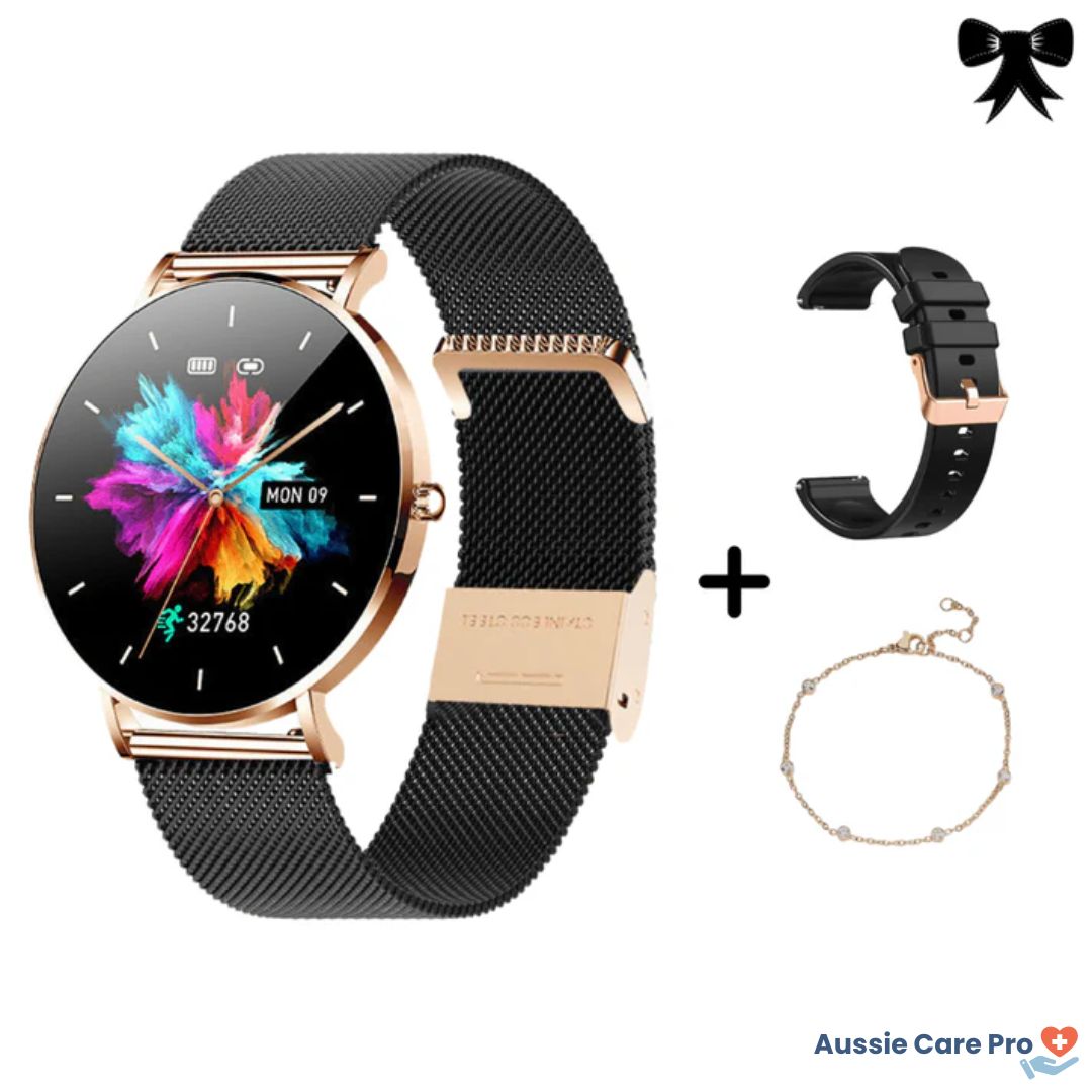 Thin Touchscreen Fitness Watch & Activity Tracker