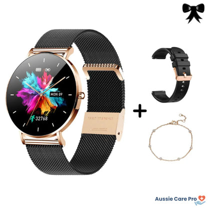 Thin Touchscreen Fitness Watch & Activity Tracker