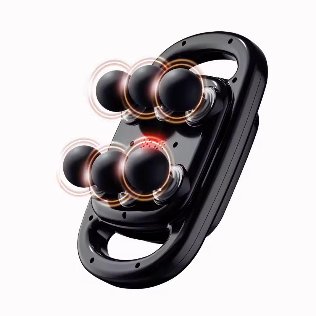 Powerful Muscle Massager Gun - 6 Interchangeable Heads - Luxivelle