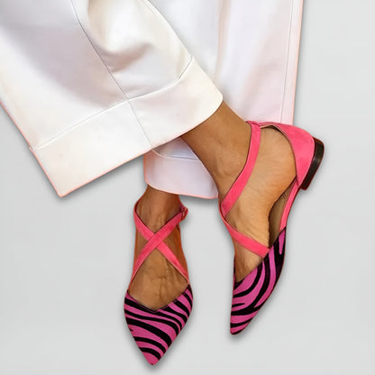 Comfortable Strap Dance Flats