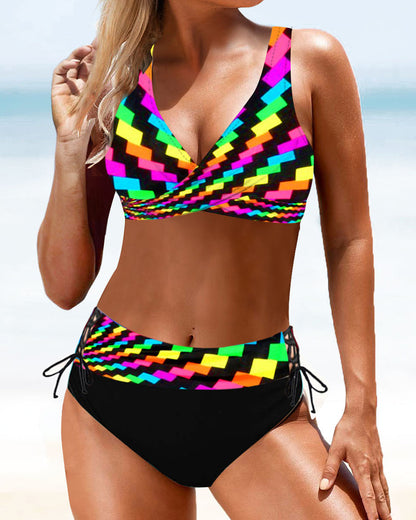 Vibrant Summer Swimwear Bikini