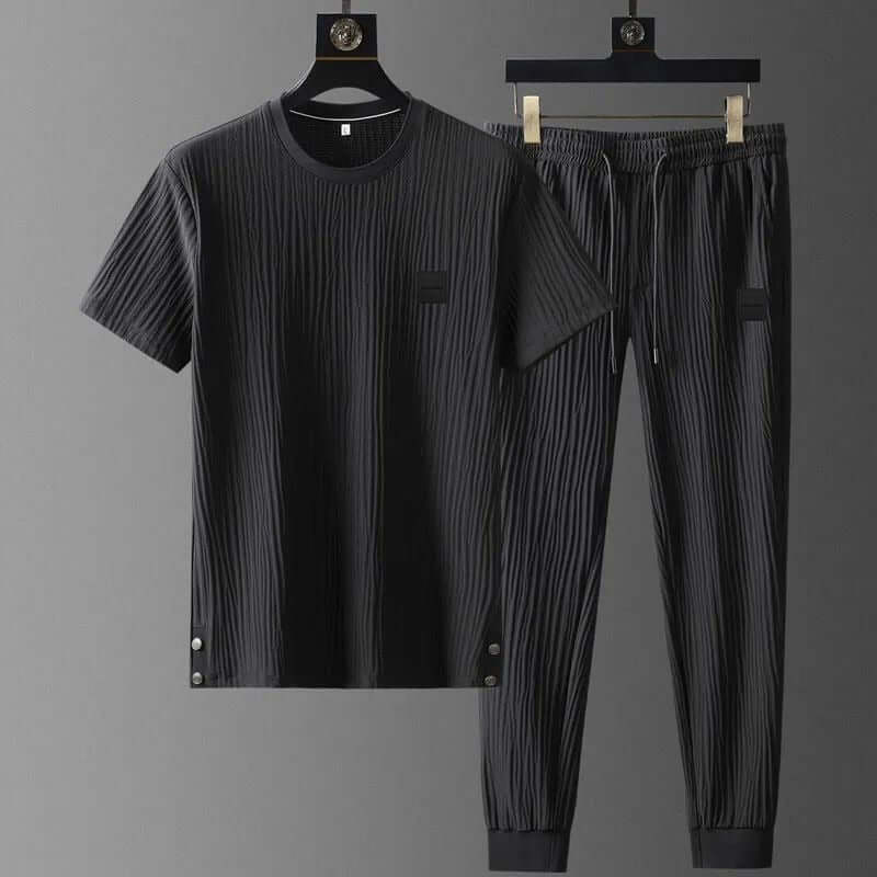 Men's Soft Fleece Jogger Suit - Loose Fit
