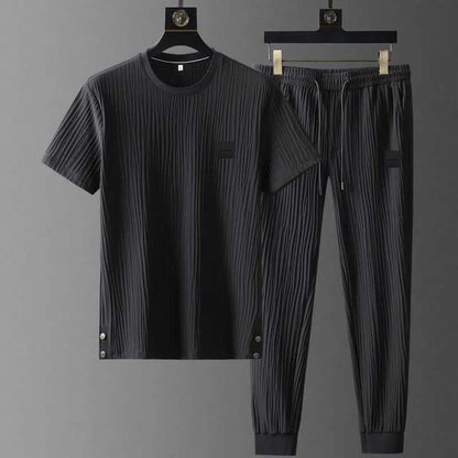 Men's Soft Fleece Jogger Suit - Loose Fit
