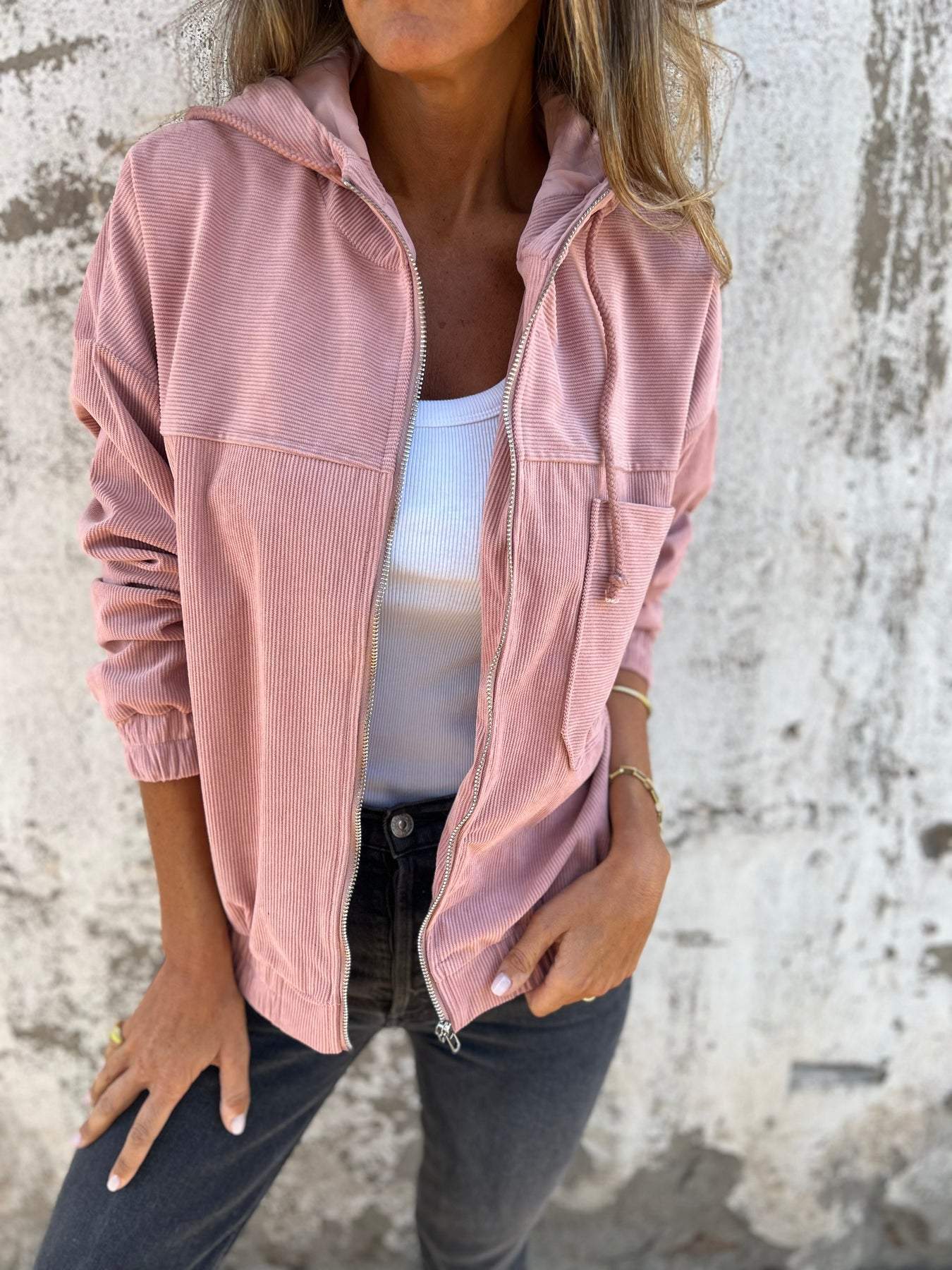 Tova Cord Jacket – Soft Cord Fabric, Casual Style-3