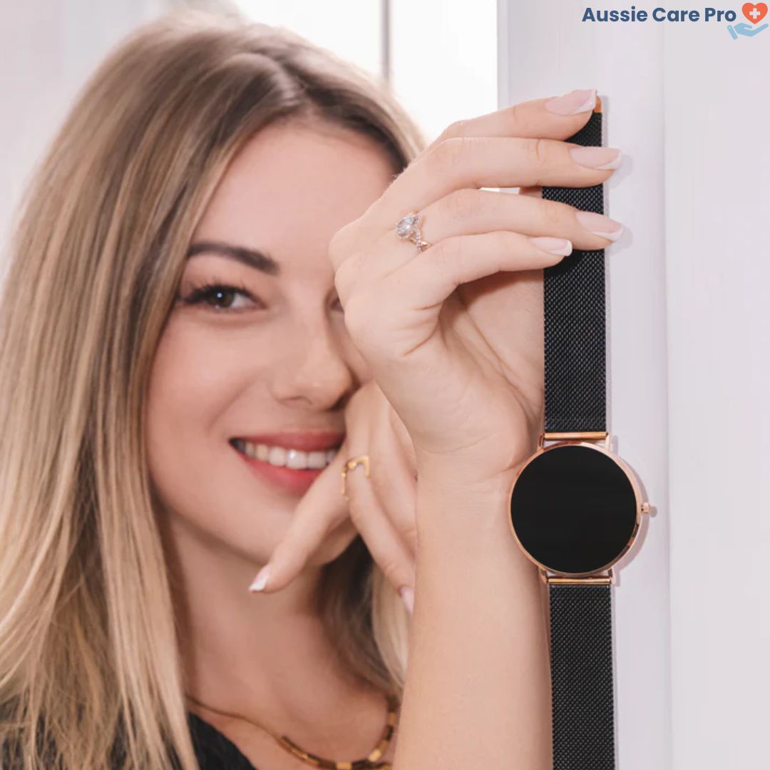 Thin Touchscreen Fitness Watch & Activity Tracker
