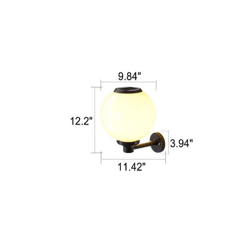 Weatherproof Outdoor Solar Powered Wall Light