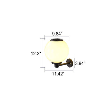 Weatherproof Outdoor Solar Powered Wall Light