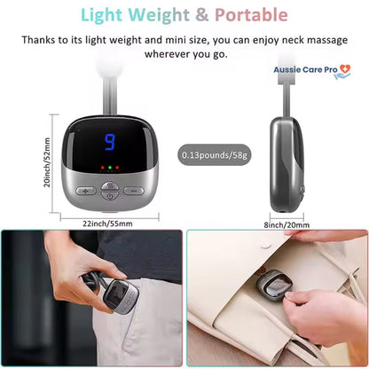 Relaxing Wireless Neck Massager with Heat Therapy