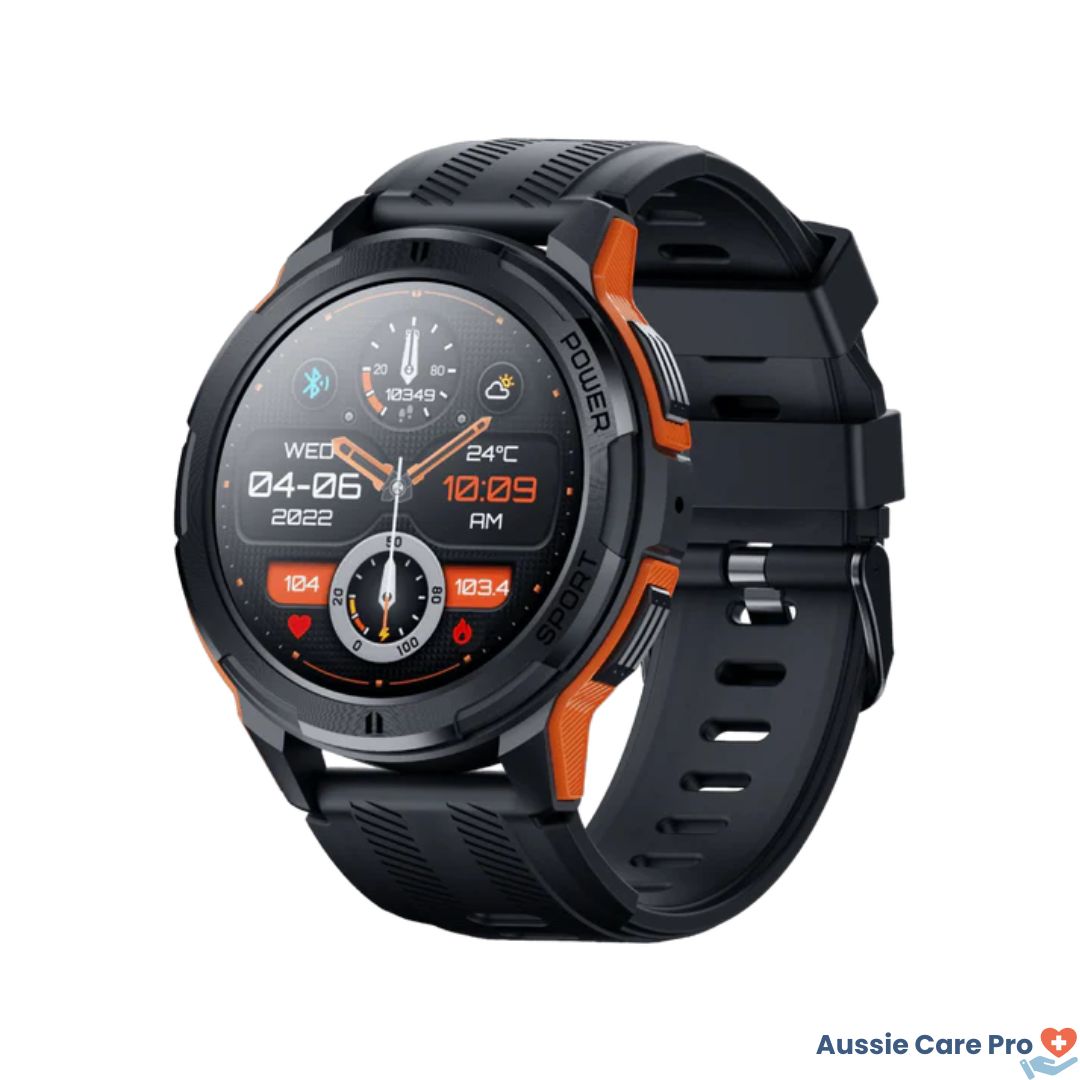 Durable Outdoor Smartwatch with HD Touch Screen