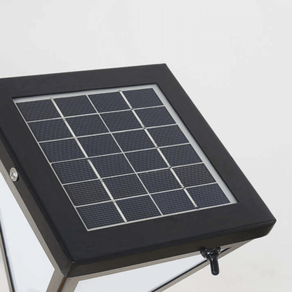 Outdoor Solar Powered Black Security Light