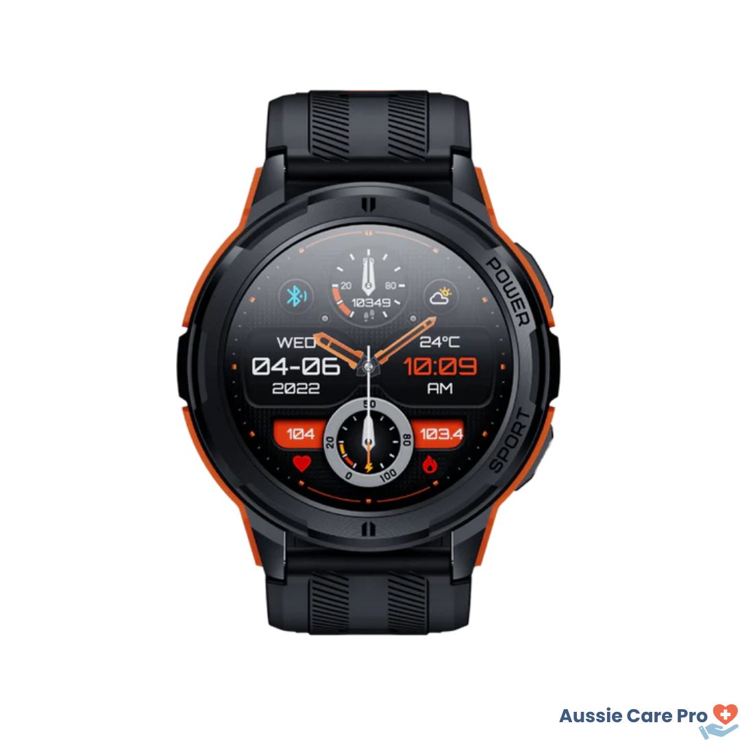 Durable Outdoor Smartwatch with HD Touch Screen