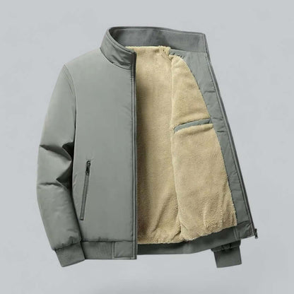 Warm Waterproof Mens Fleece Coat