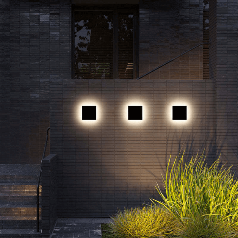 Contemporary LED Exterior Wall Light