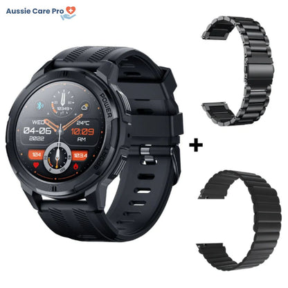 Durable Outdoor Smartwatch with HD Touch Screen