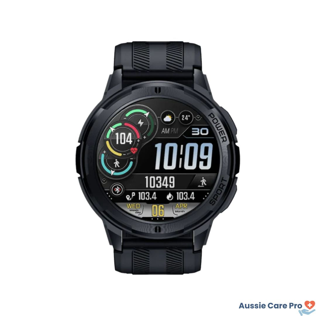 Durable Outdoor Smartwatch with HD Touch Screen