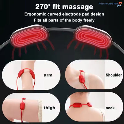 Relaxing Wireless Neck Massager with Heat Therapy