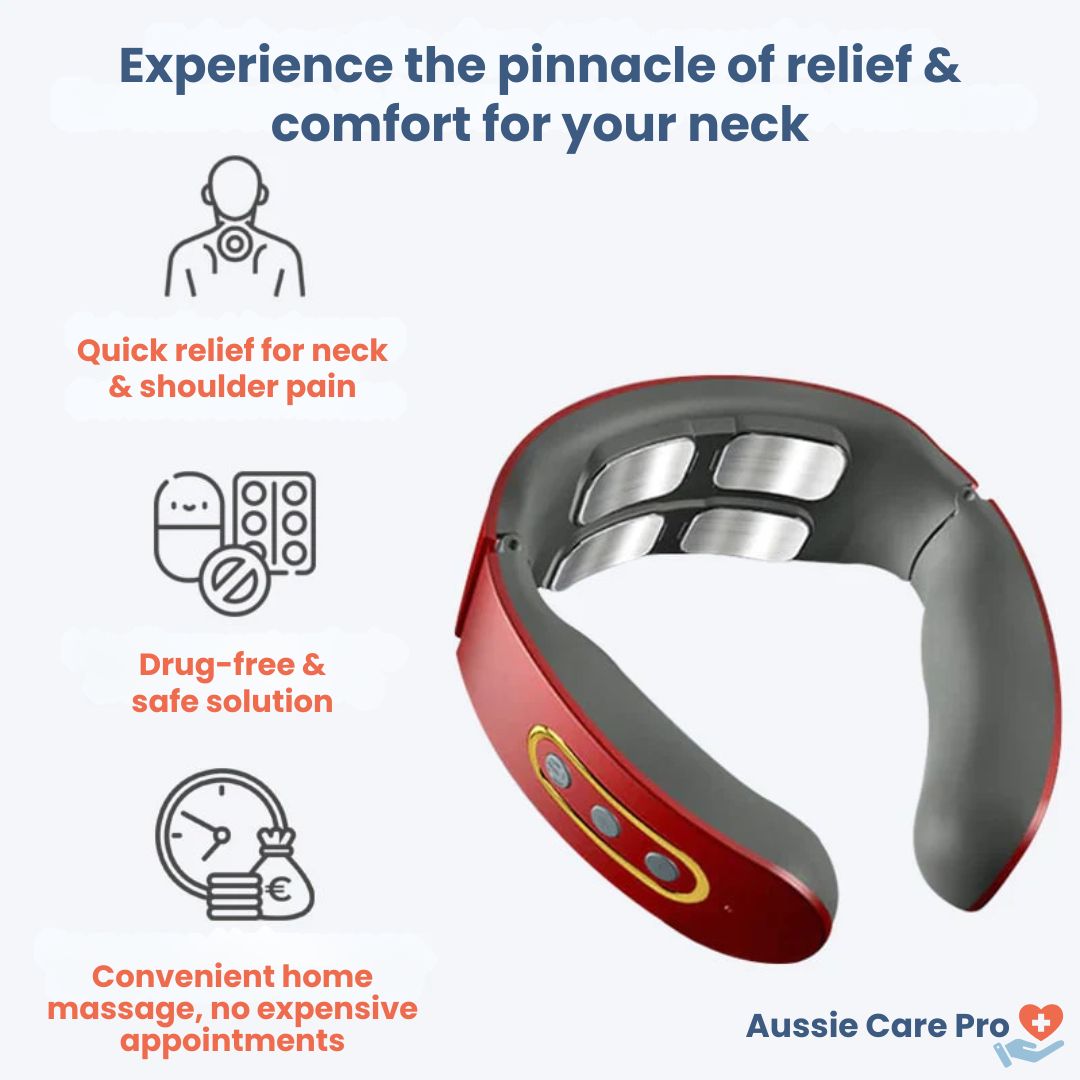 Advanced Neck Massager with Heat for Pain Relief