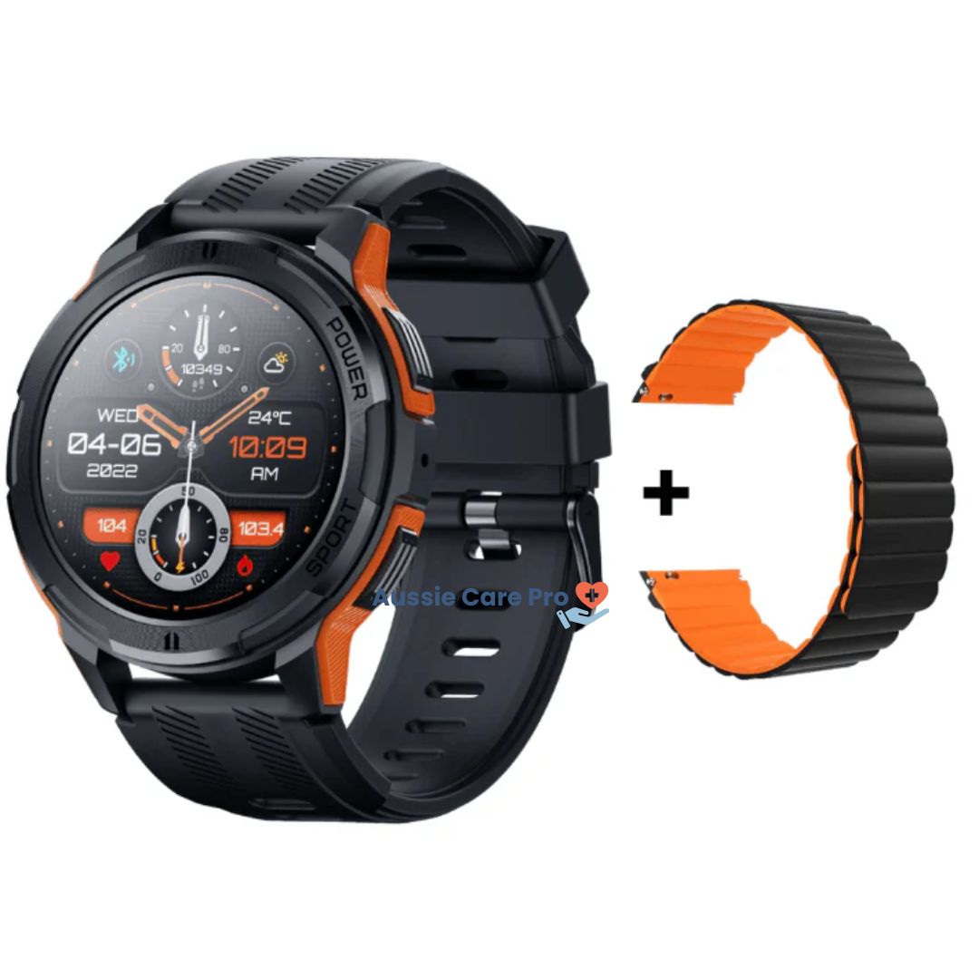 Durable Outdoor Smartwatch with HD Touch Screen