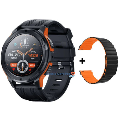 Durable Outdoor Smartwatch with HD Touch Screen