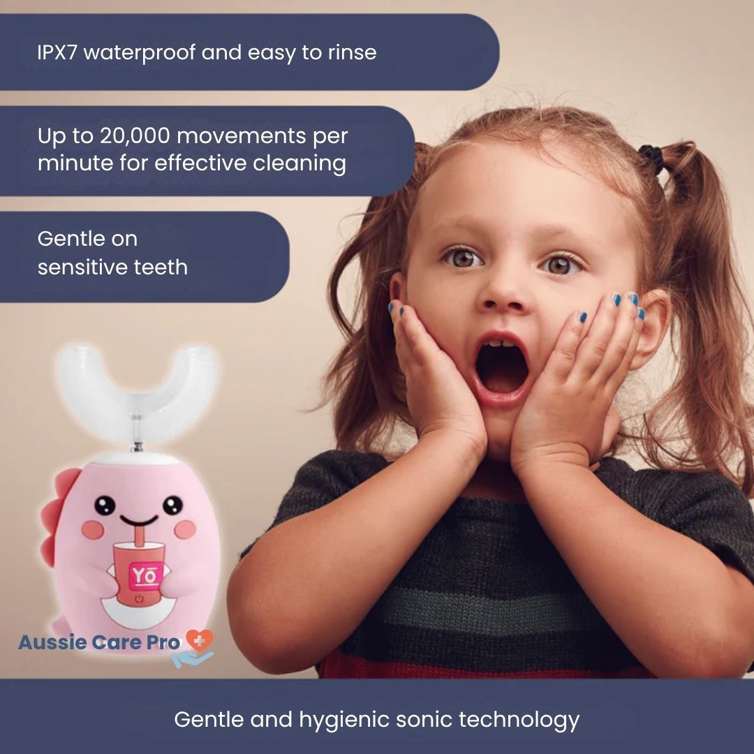Fun Kids Electric Toothbrush – Soft Bristle Cleaner