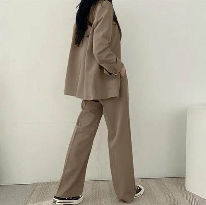 Classic Fit Jacket and Trousers Suit Set