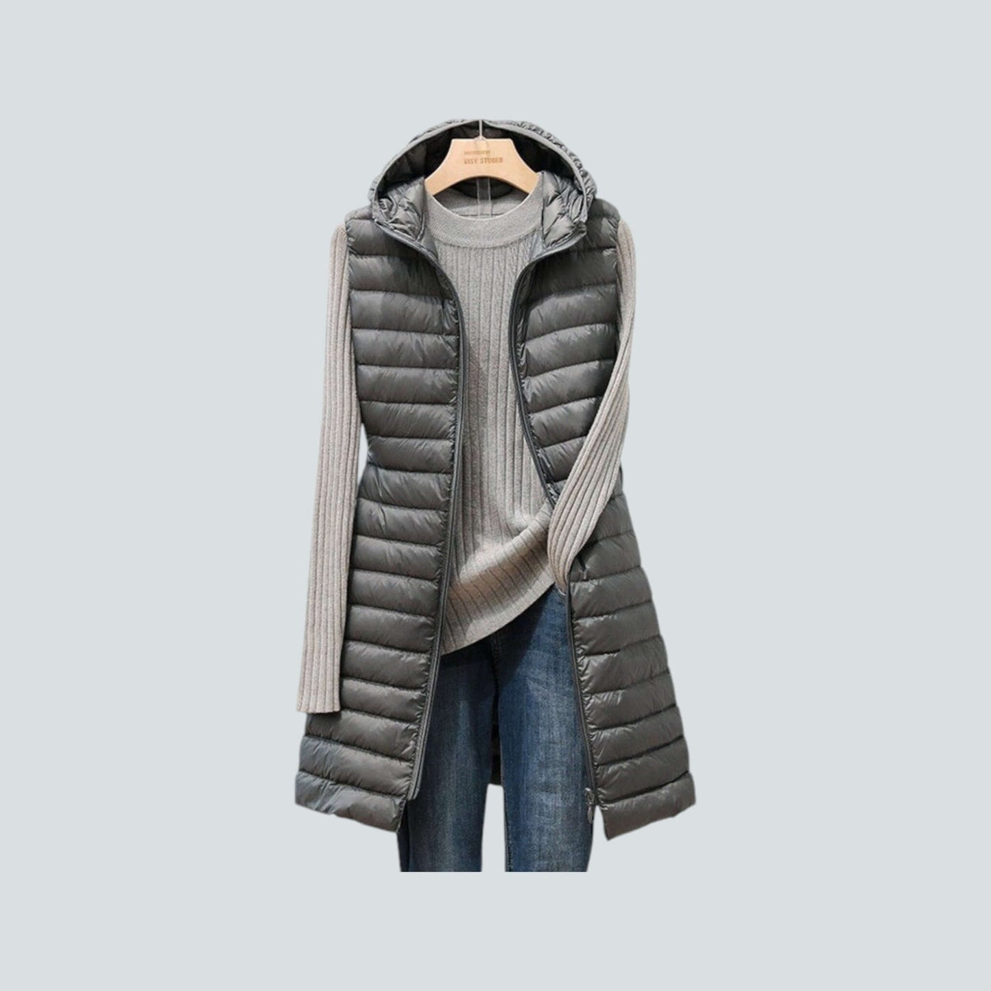 Warm Women's Padded Down Gilet