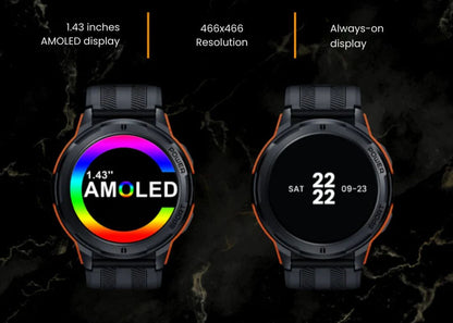 Durable Outdoor Smartwatch with HD Touch Screen