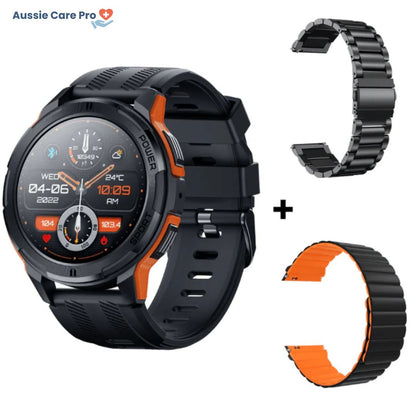 Durable Outdoor Smartwatch with HD Touch Screen
