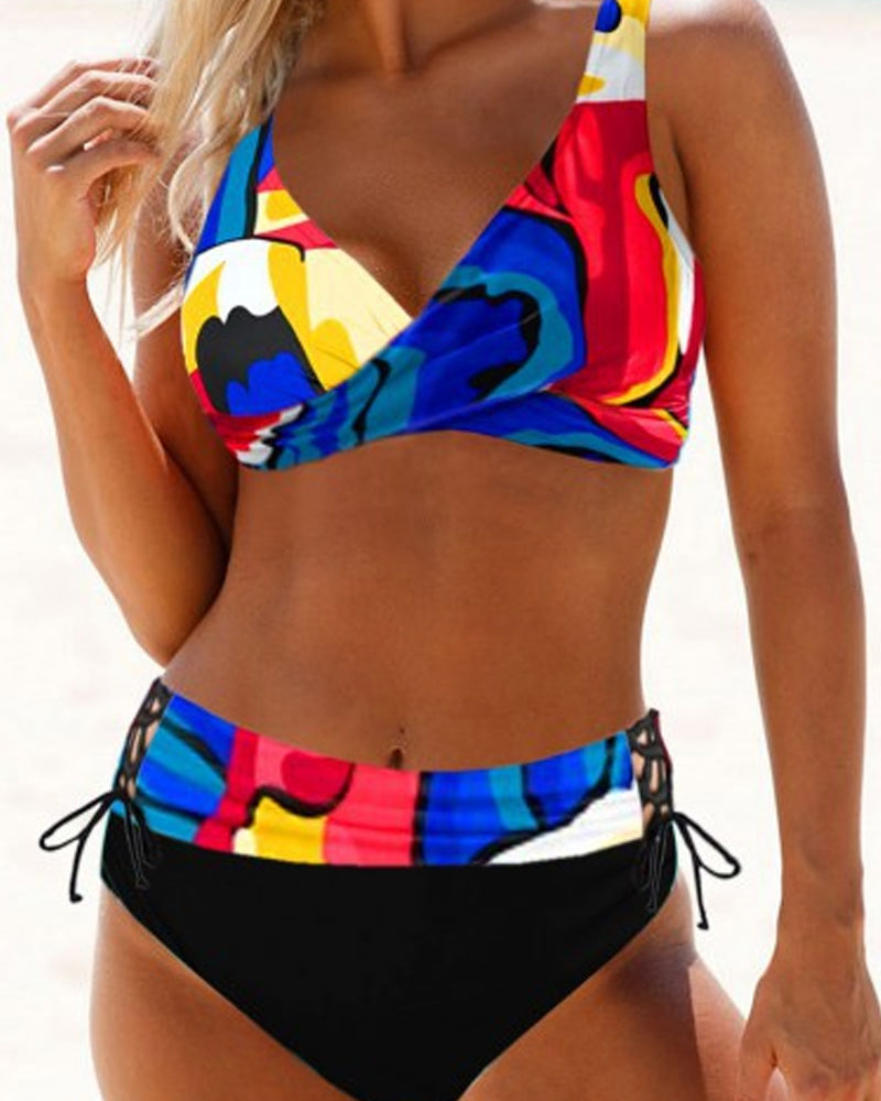 Vibrant Summer Swimwear Bikini