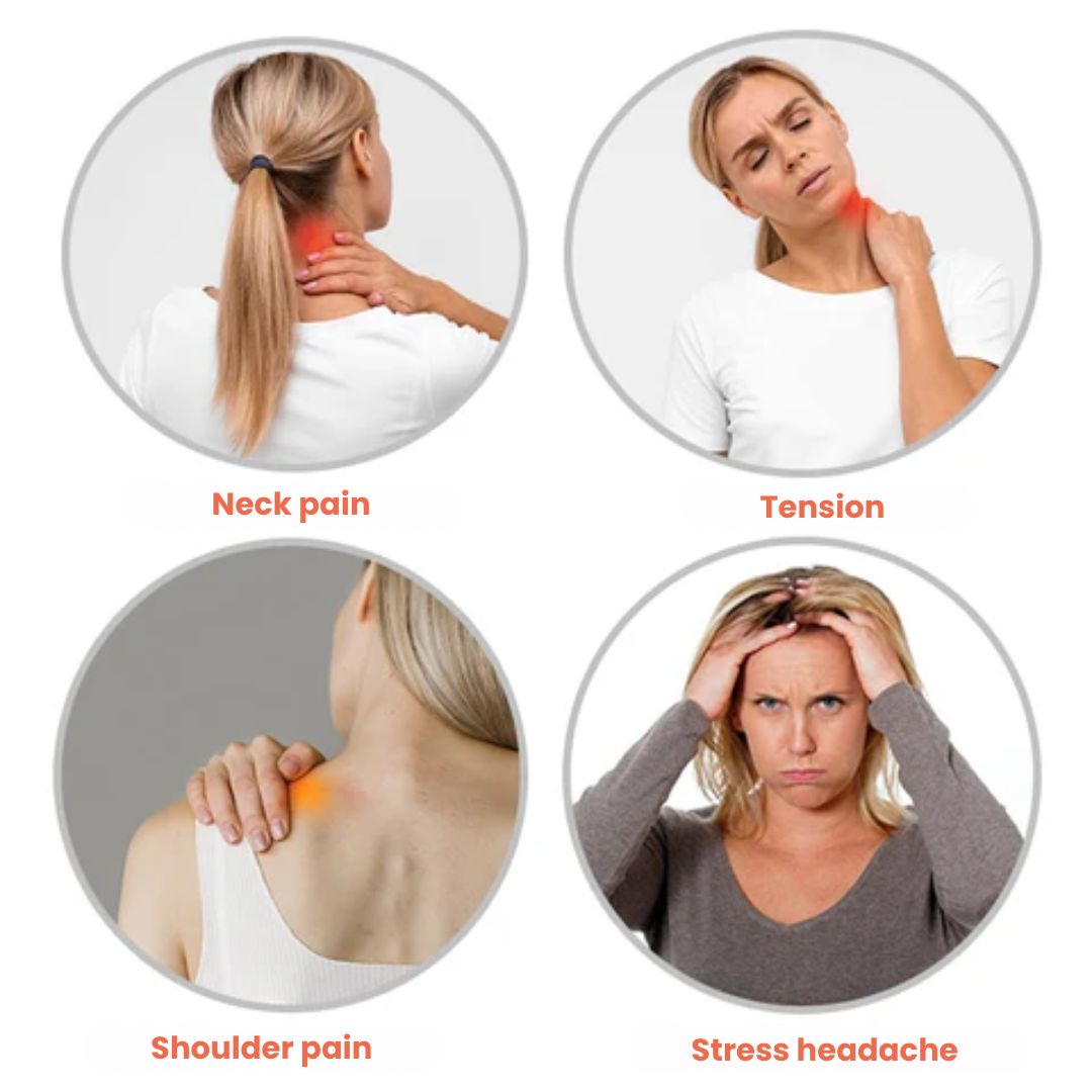 Advanced Neck Massager with Heat for Pain Relief