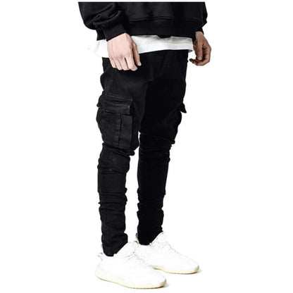 Men's Skinny Straight Leg Casual Jeans