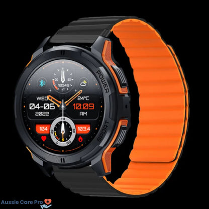 Durable Outdoor Smartwatch with HD Touch Screen