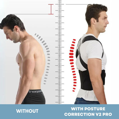 Comfortable Back Support Brace for Posture Correction